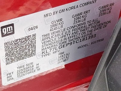 2026 Chevrolet Trax 1RS