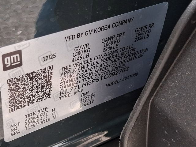 2026 Chevrolet Trax LT