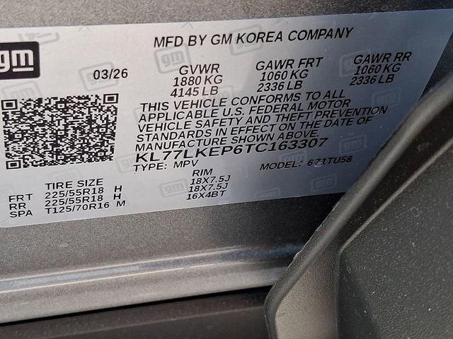 2026 Chevrolet Trax ACTIV