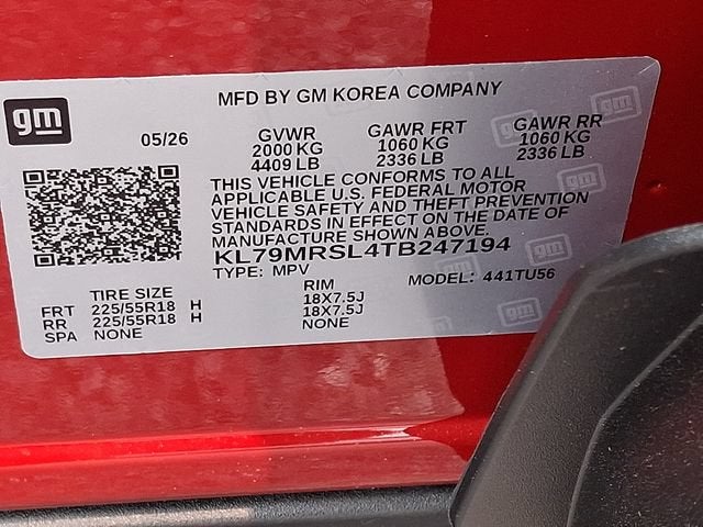 2026 Chevrolet Trailblazer LT