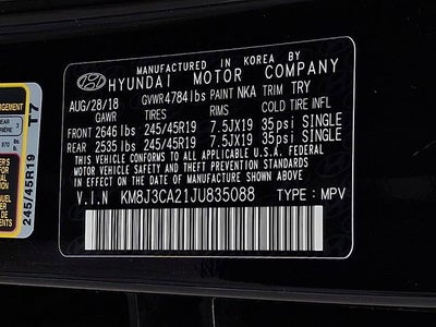 2018 Hyundai Tucson Limited