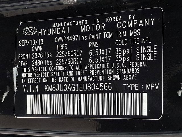 2014 Hyundai Tucson SE