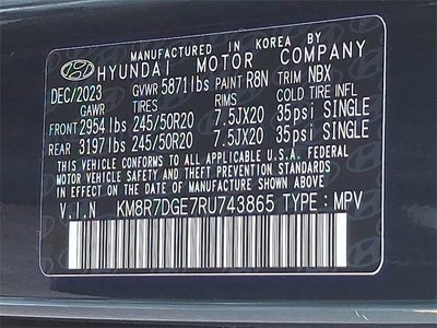 2024 Hyundai Palisade Calligraphy