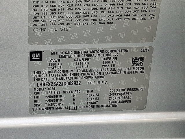 2018 Buick Envision Essence