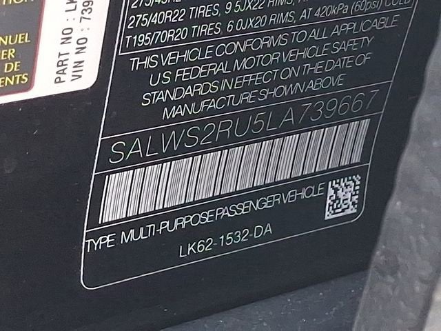 2020 Land Rover Range Rover Sport HST