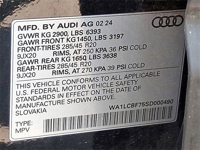 2025 Audi Q7 Premium Plus