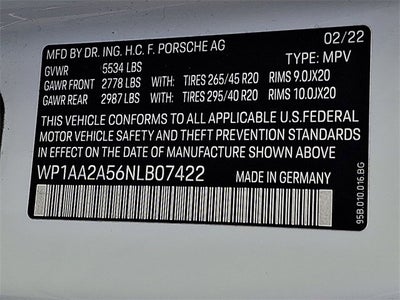 2022 Porsche Macan Base