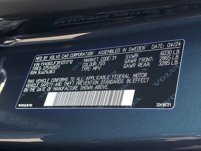 2024 Volvo XC90 Ultimate Bright Theme