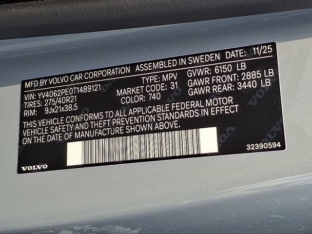 2026 Volvo XC90 Plus