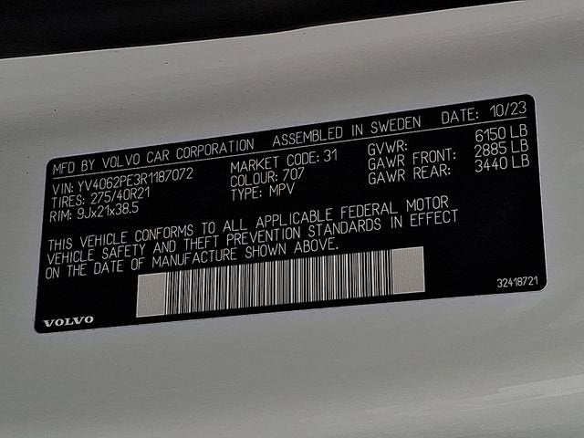 2024 Volvo XC90 Plus Bright Theme