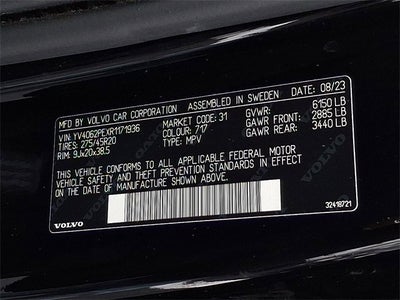 2024 Volvo XC90 Plus Bright Theme