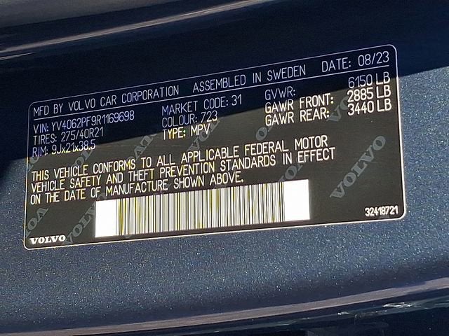 2024 Volvo XC90 Ultimate Bright Theme