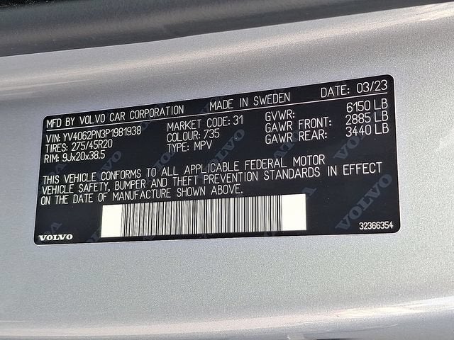 2023 Volvo XC90 Plus
