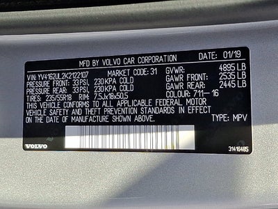2019 Volvo XC40 Inscription