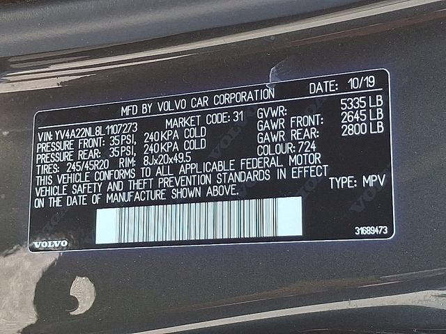 2020 Volvo V90 Cross Country Base