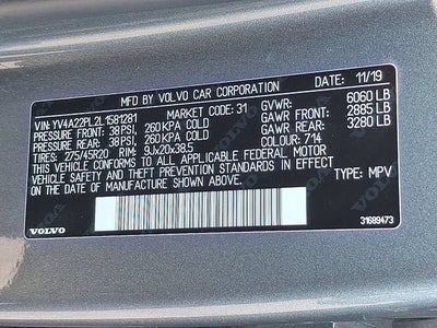 2020 Volvo XC90 Inscription