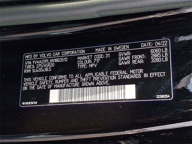 2022 Volvo XC90 Inscription