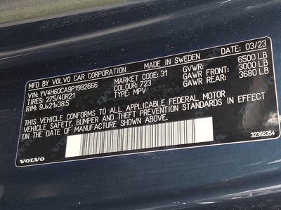 2023 Volvo XC90 Recharge Plug-In Hyb Ultimate Bright Theme