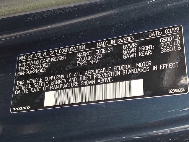 2023 Volvo XC90 Recharge Plug-In Hyb Ultimate Bright Theme