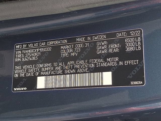 2023 Volvo XC90 Recharge Plug-In Hyb Ultimate Dark Theme