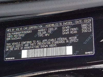 2024 Volvo XC60 Recharge Plug-In Hyb Polestar Engineered