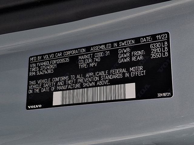 2024 Volvo XC90 Recharge Plug-In Hyb Ultimate