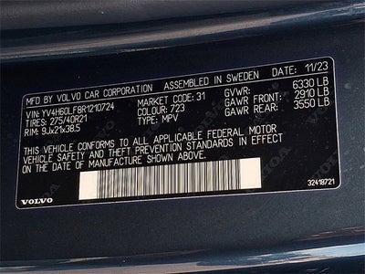 2024 Volvo XC90 Recharge Plug-In Hyb Ultimate