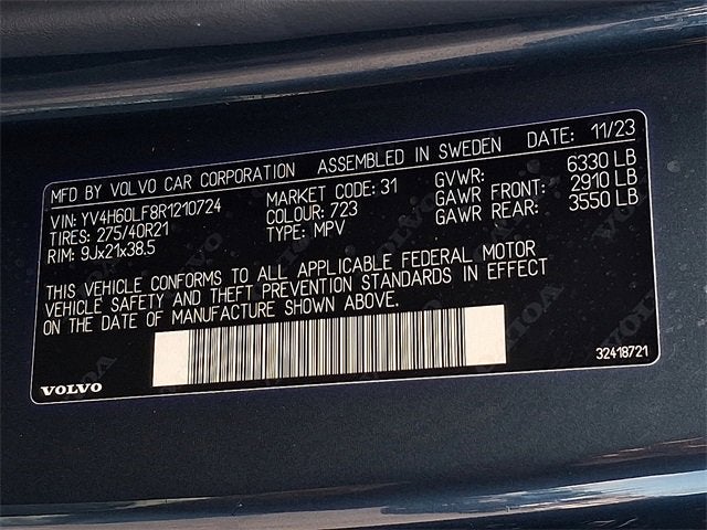 2024 Volvo XC90 Recharge Plug-In Hyb Ultimate