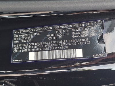 2025 Volvo XC90 Plug-In Hybrid Ultra