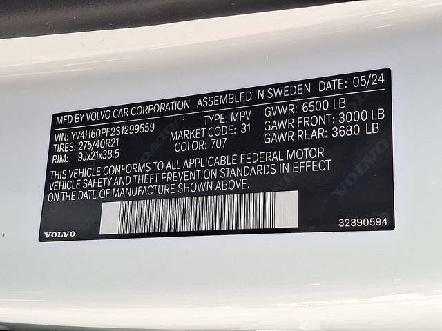 2025 Volvo XC90 Plug-In Hybrid Ultra