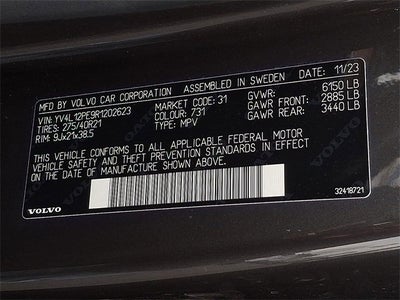 2024 Volvo XC90 Plus Bright Theme