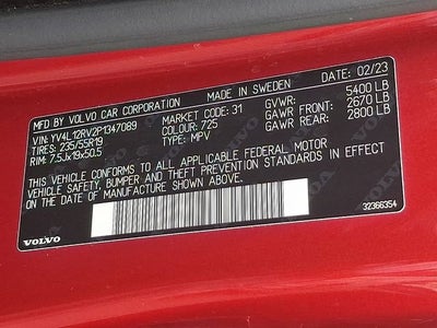 2023 Volvo XC60 Core