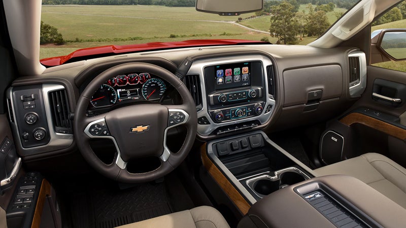 2018 Chevy Silverado Front Interior