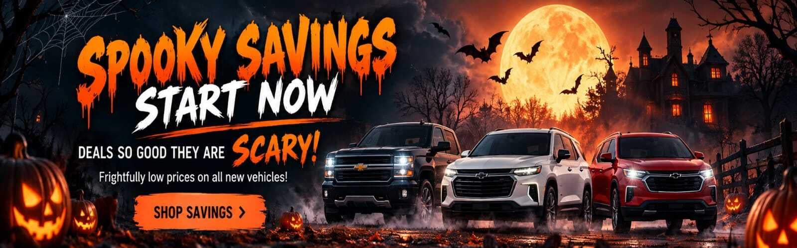Spooky Savings Start NOW
