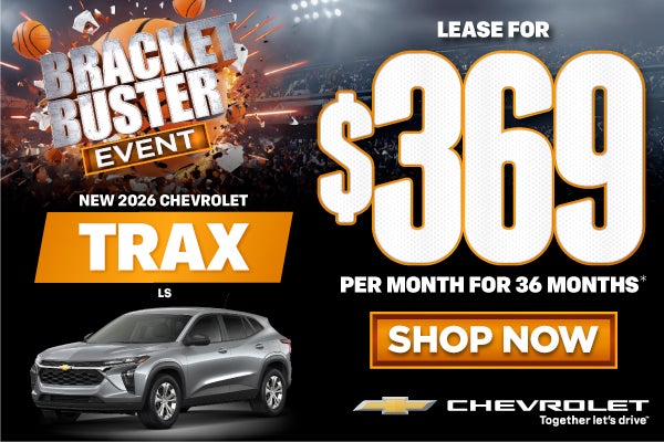 New 2026 Chevrolet Trax LS - LEASE FOR $369 MO. FOR 36 MOS