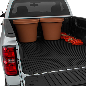 Interior view of a Chevrolet Silverado truck