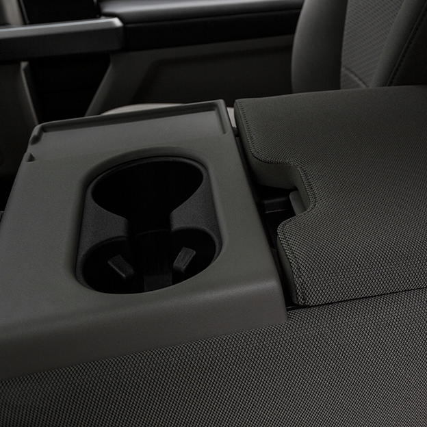 Interior view of a Chevrolet Silverado truck