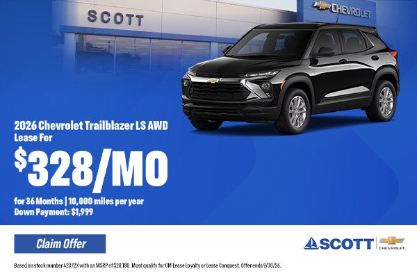 Chevrolet Trailblazer LS Lease